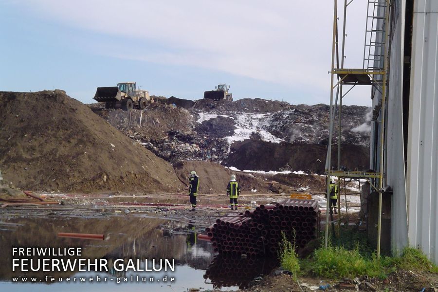 2005 - Deponiebrand in Bernau